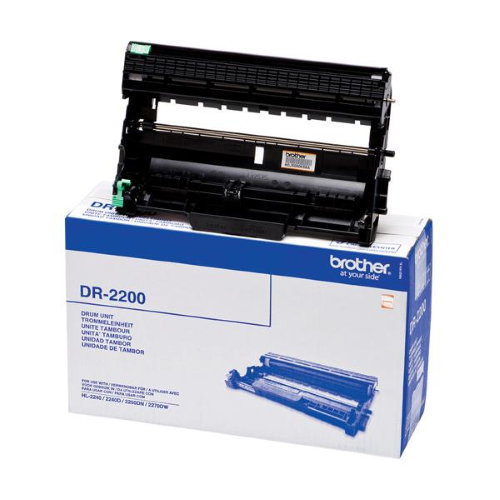 BROTHER DR-2200 TAMBURO BLACK PER HL2130 /2132/2135W/2240/2240D/2250DN/2270DW/DCP7055/7055W/7057/ 7060D/7065DN/7070DW/MFC7360N/7460DN/7860DW/FAX2840/2845/2940